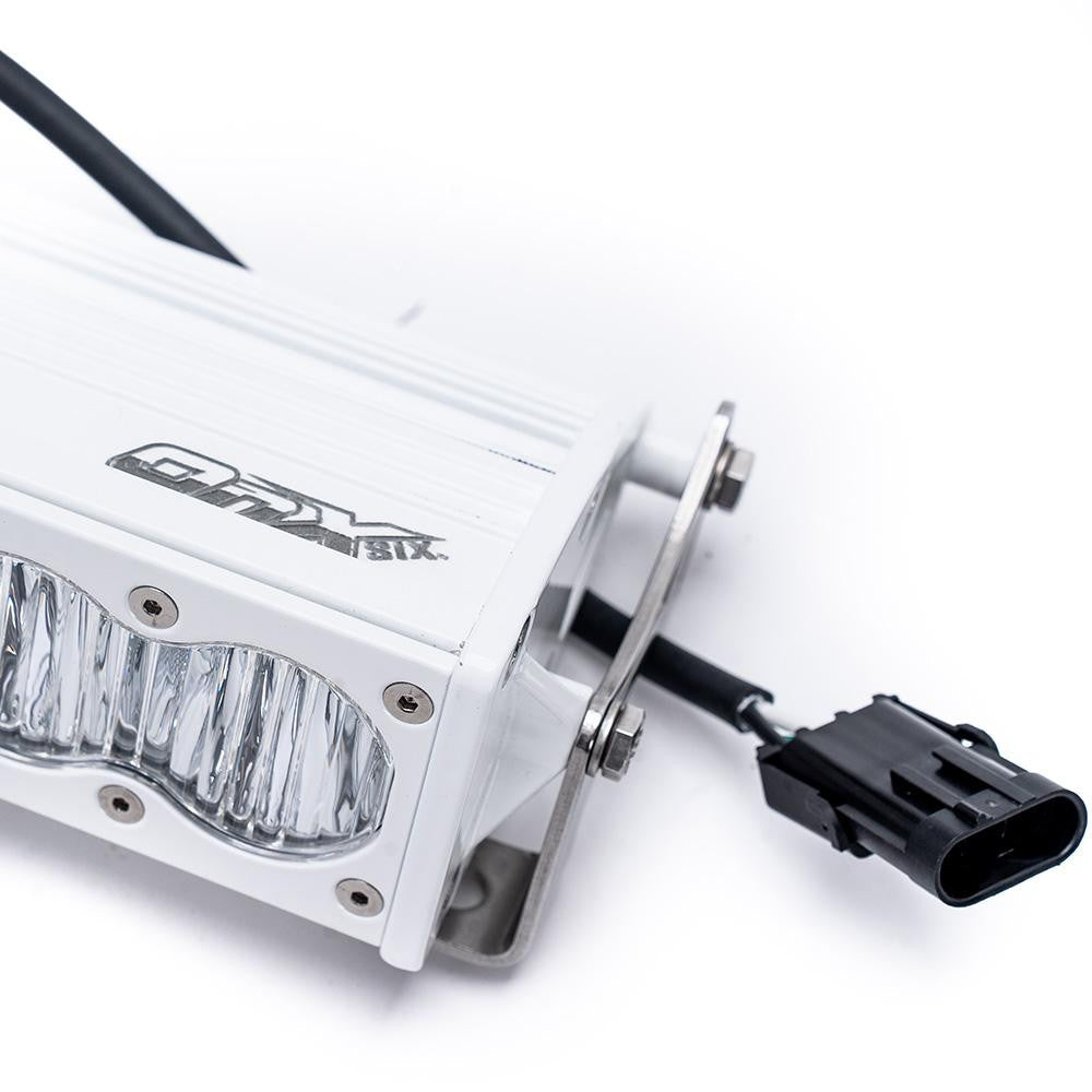OnX6+ White Straight LED Light Bar (40 Inch; Driving/Combo; Clear) Baja Designs