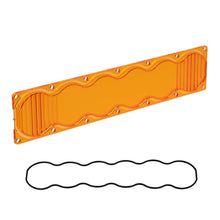 Load image into Gallery viewer, OnX6 Light Bar Lens Kit (10 Inch; Driving/Combo; Factory Amber) Baja Designs