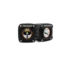 RIGID Industries Revolve Pod w/White Trim Ring - Pair