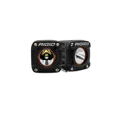 RIGID Industries Revolve Pod w/White Trim Ring - Pair