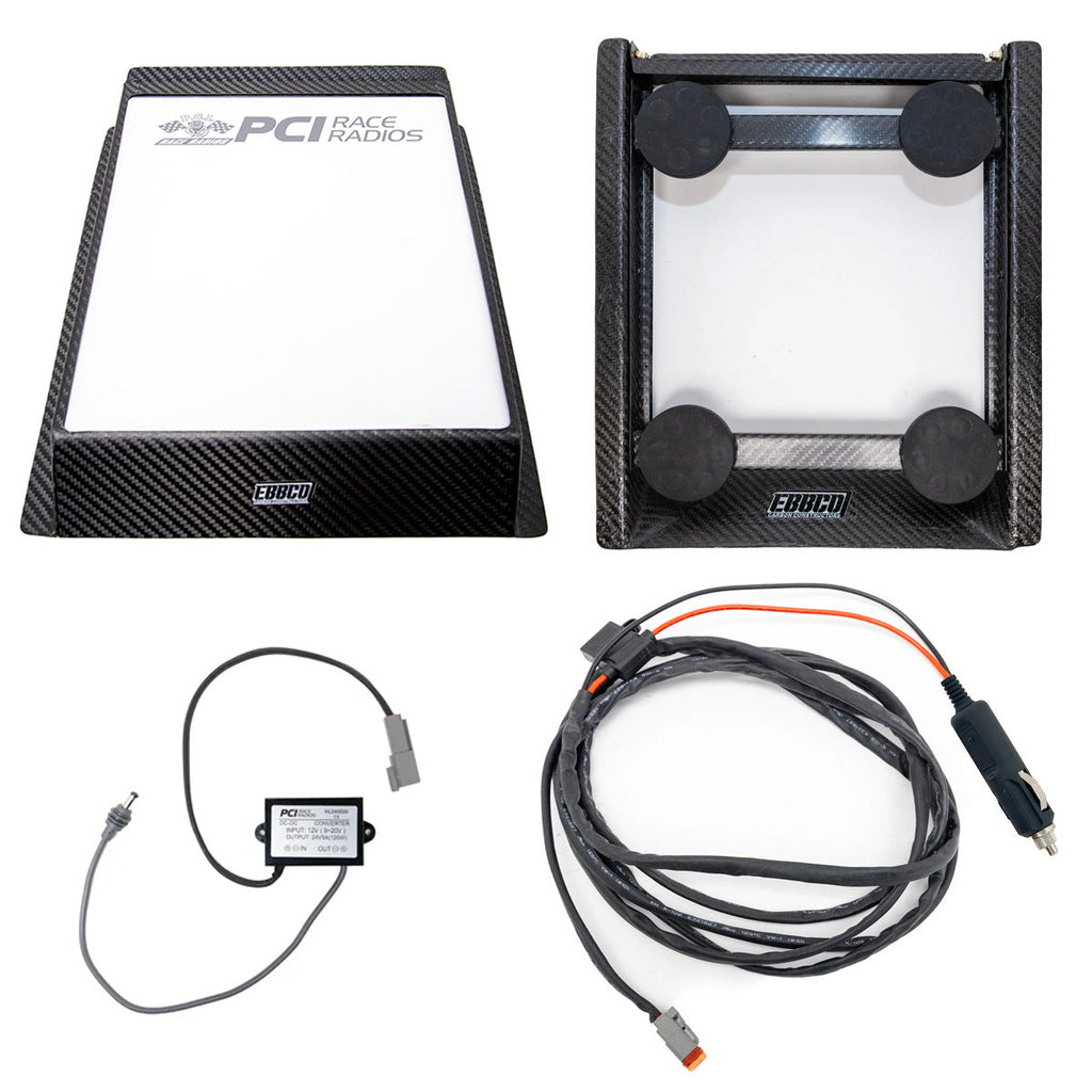 PCI Starlink Mini Antenna Package with Carbon Fiber Bracket - PCI Race Radios