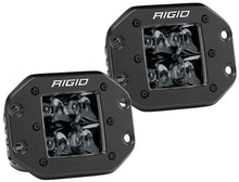 Load image into Gallery viewer, RIGID Industries D2 - Midnight Edition Flush Mount Spot Lights