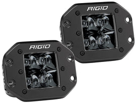 RIGID Industries D2 - Midnight Edition Flush Mount Spot Lights