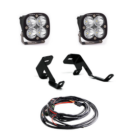 Baja Designs A-Pillar Kit Pro for 2015-2020 Ford F-150 with LED lights, mounting brackets, and wiring harness.