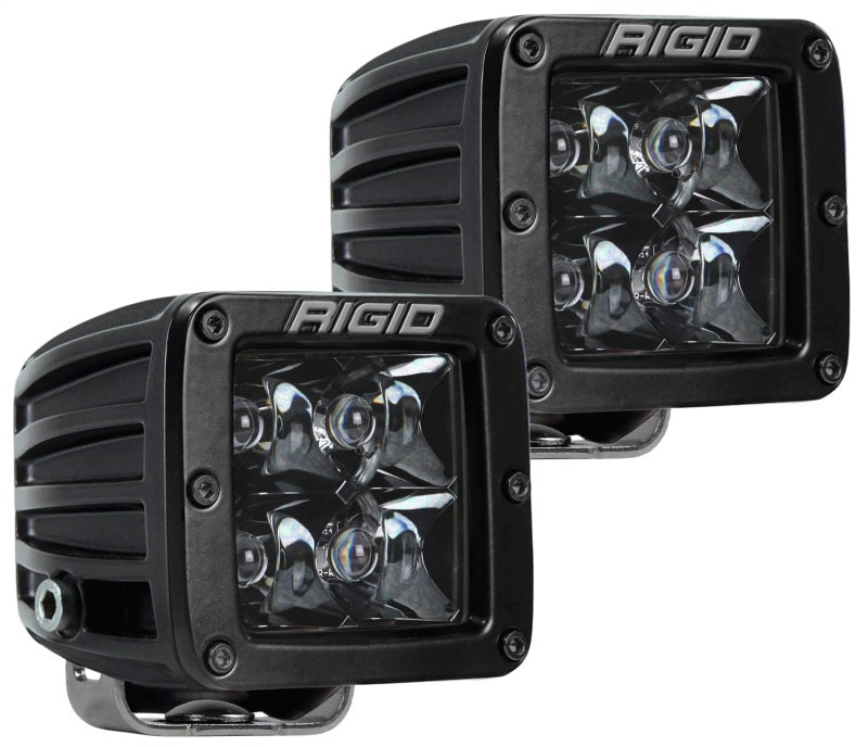 RIGID Industries D-Series Midnight Edition - Spot - Set of 2