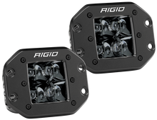 Load image into Gallery viewer, RIGID Industries D2 - Midnight Edition Flush Mount Spot Lights