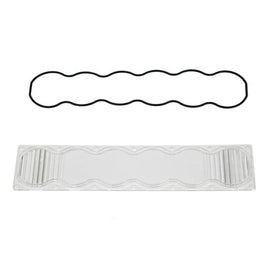 Baja Designs OnX6 Driving/Combo Lens Kit with clear lens and rubber gasket for enhanced off-road lighting performance.