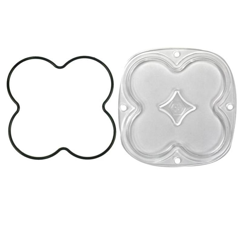 Baja Designs XL Pro/Sport Spot Lens Kit with clear lens and rubber gasket for off-road lighting upgrades.
