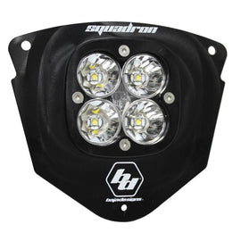 Baja Designs headlight kit for 05-07 KTM featuring four bright LEDs in a durable black housing. Ideal for offroad use.