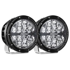 RIGID Industries 360-Series 6in LED Off-Road Spot Beam - RGBW (Pair)