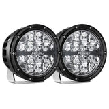 RIGID Industries 360-Series 6in LED Off-Road Spot Beam - RGBW (Pair)