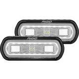 RIGID Industries SR-L Series Off-Road Spreader Pod 3 Wire Surface Mount with White Halo Pair