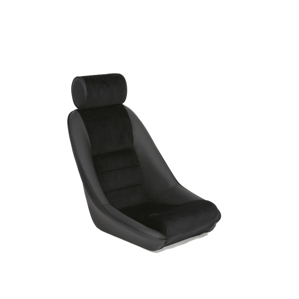 Cobra Classic RS Steel Racing Seat with Headrest — Leather