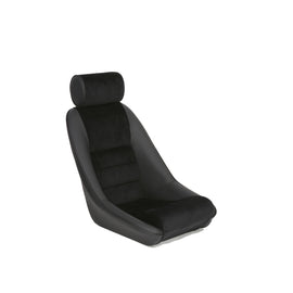 Cobra Classic RS Steel Racing Seat with Headrest — Leather