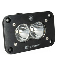 Load image into Gallery viewer, LED Work Light Clear Lens Spot Pattern Flush Mount Each S2 Sport Baja Designs