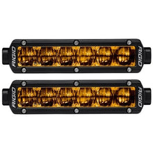Load image into Gallery viewer, RIGID Industries 6in SR-Series Pro Dot / SAE Fog Lights (Pair) - Selective Yellow