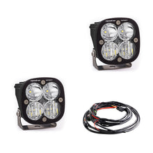 Load image into Gallery viewer, Squadron Sport Black LED Light Pod Pair (Driving/Combo, Clear)