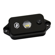 Load image into Gallery viewer, Baja Designs LED dome light with switch in clear, featuring a compact design and durable black housing for offroad use.