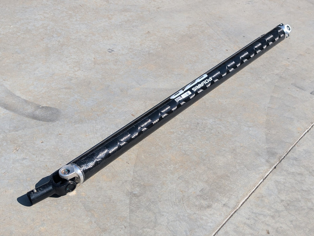 Polaris RZR PRO R Carbon Propshaft, 1400 Miles, Aluminum Yokes, OEM Part 1337366