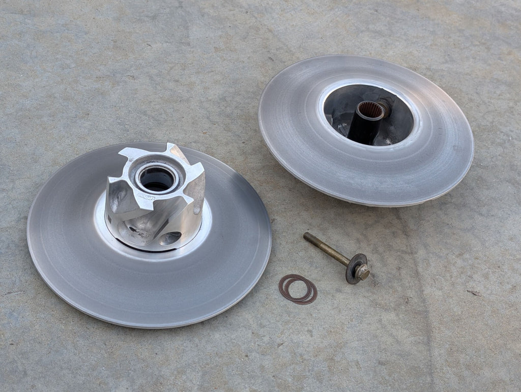 Polaris RZR PRO R Secondary Clutch Set, 610 Miles, OEM 1323570 & 1323568