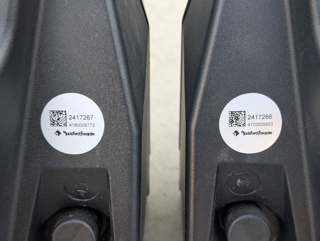 2025 Polaris RZR PRO R Rear Rockford Fosgate Speakers, OEM 2417266 & 2417267