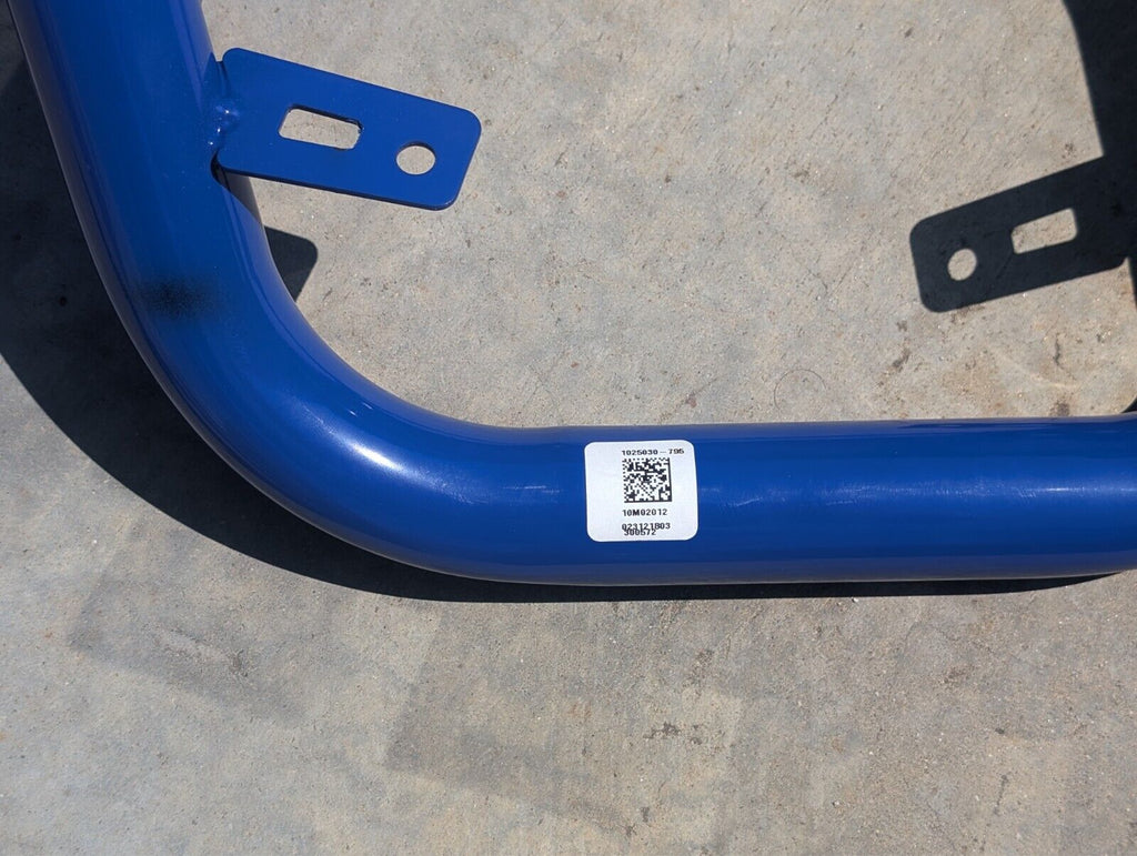 Polaris RZR PRO R Front Bumper; Blue - Brand New, 0 Miles, OEM 1025030-795