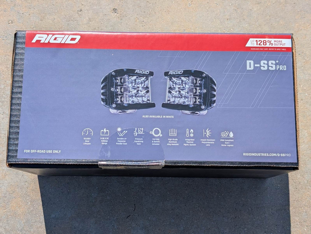 RIGID® D-SS Pro Driving Lights (pair), NEW - Part # 262313