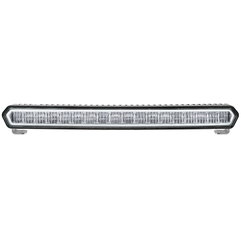 RIGID Industries 20 Inch LED Light Bar Black W/White Halo Off Road SR-L Series