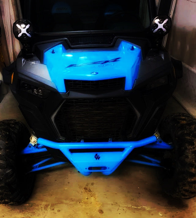 L&W Fab Race Style Winch Bumper Polaris RZR Turbo S