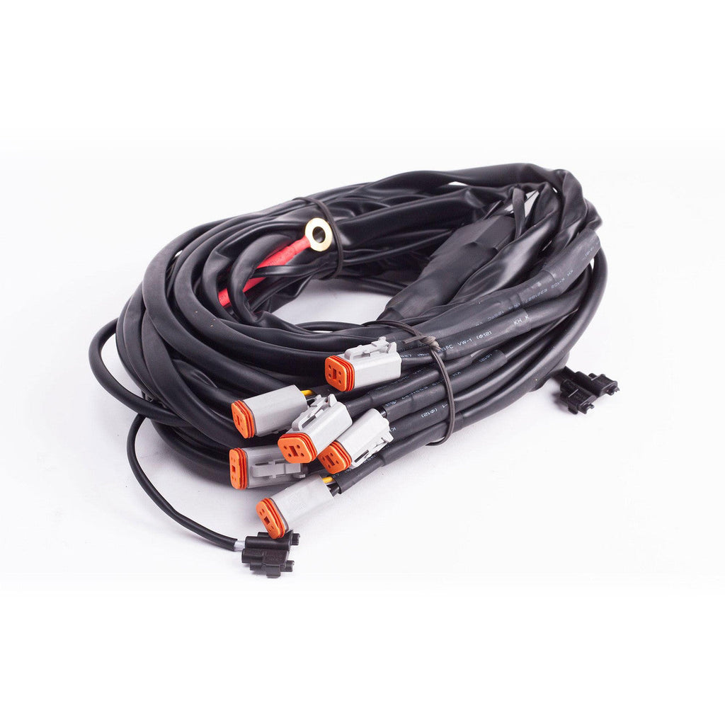 LP4/Upfitter Wiring Harness - 6 Light Max Baja Designs