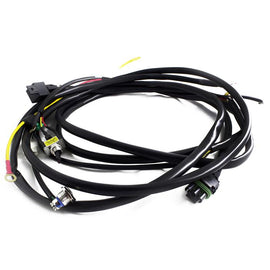 Baja Designs XL/OnX6 Hi-Power wire harness for Mode-2 lights, supports up to 325 watts, featuring durable wiring and connectors.