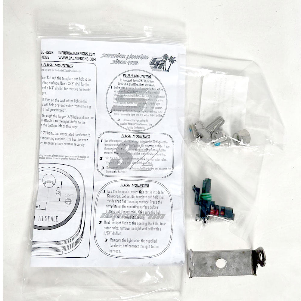 Baja Designs Parts Bag S2/Squadron - Single