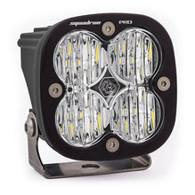 Load image into Gallery viewer, Baja Designs Squadron Pro Black Wide Cornering Pattern LED Light Pod features a clear lens and durable housing for offroad use.