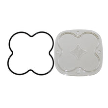 Load image into Gallery viewer, Baja Designs Squadron Spot Lens Kit includes a clear lens and rubber O-ring for offroad lighting upgrades.