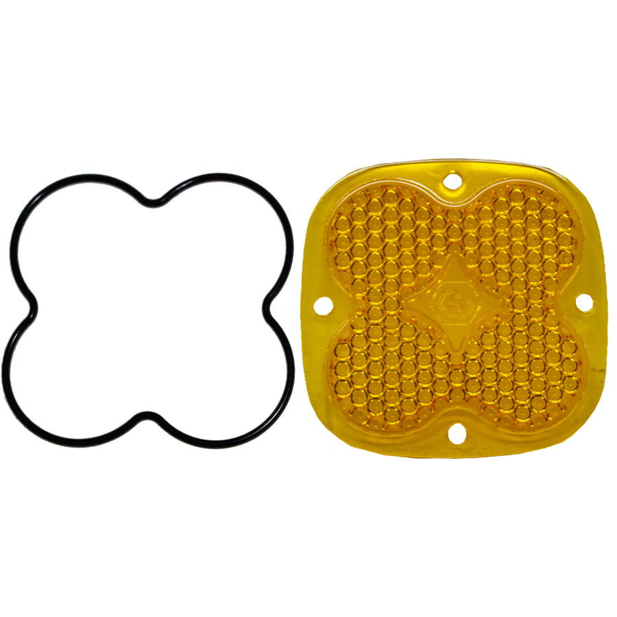 Baja Designs Squadron Series Work/Scene Lens Kit - Amber