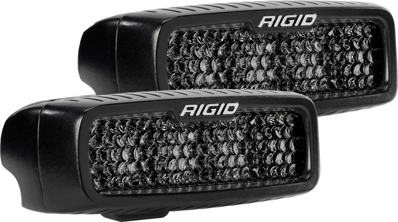 RIGID Industries SR-Q Series PRO Midnight Edition - Spot - Diffused - Pair