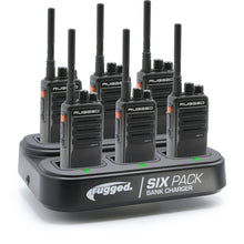Load image into Gallery viewer, 6 PACK - Choose Your Business Band Two Way Handheld Radio