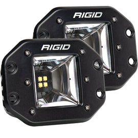 RIGID Industries Radiance+ Scene RGBW Flush Mount - Pair