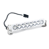S8 White Straight LED Light Bar (10 Inch; Driving/Combo; Clear) Baja Designs