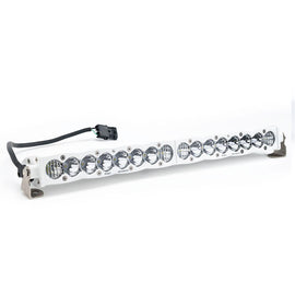 S8 White Straight LED Light Bar (20 Inch; Driving/Combo; Clear) Baja Designs