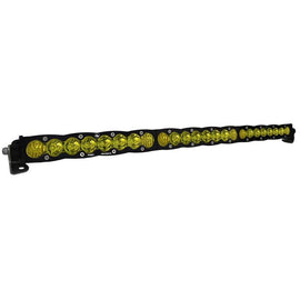 30-inch Baja Designs S8 LED light bar with amber driving and combo beam, designed for off-road visibility and performance.