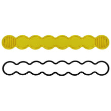 Load image into Gallery viewer, Baja Designs S8 Amber Combo Lens Kit featuring a yellow lens and a black rubber seal for offroad lighting.