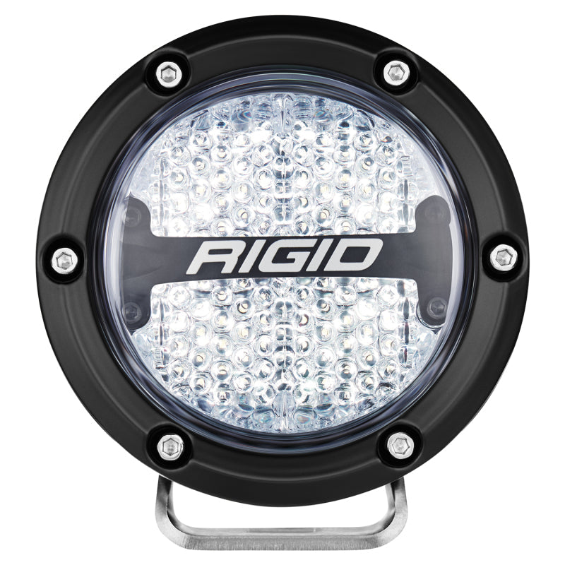 RIGID Industries 360-Series 4in LED Off-Road Diffused Beam - RGBW Backlight (Pair)