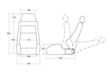 Load image into Gallery viewer, Cobra Lemans Reclining Racing Seat — view 7