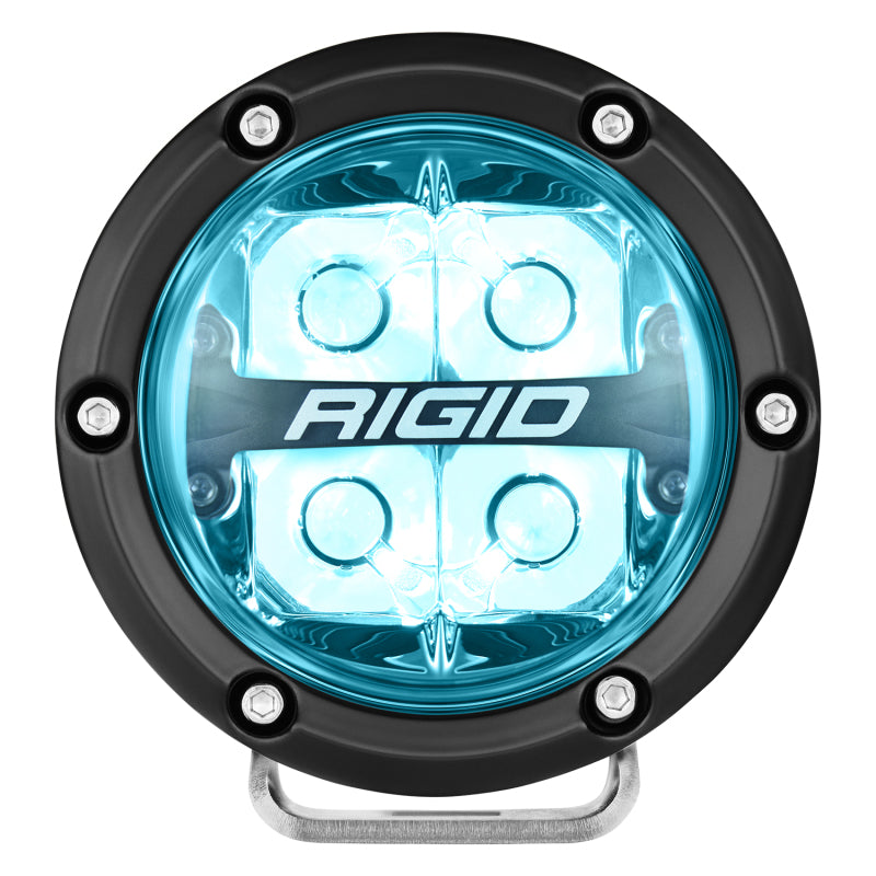 RIGID Industries 360-Series 4in LED Off-Road Spot Beam - RGBW (Pair)