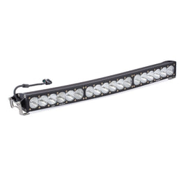 Baja Designs OnX6 Arc Series 30in LED light bar with a curved design for enhanced visibility and driving performance.