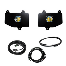 Load image into Gallery viewer, Baja Designs Jeep Wrangler JT Dual S1 Reverse Kit with wiring harness for enhanced rear visibility and safety.