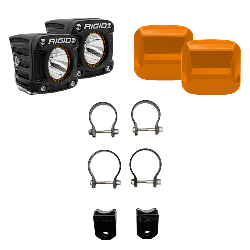RIGID Industries Side-by-Side Revolve A-Pillar Light Kit