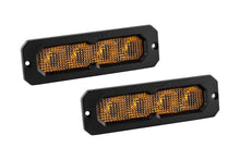 Load image into Gallery viewer, Diode Dynamics SS6 Sport Yellow Flood Flush ABL (pair) 3000K