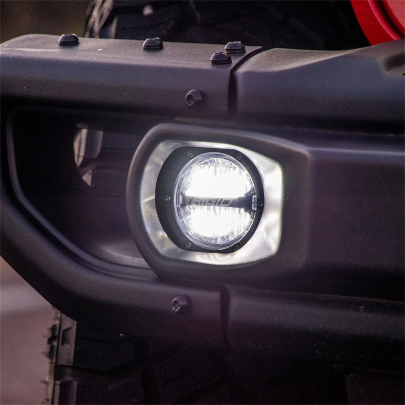 RIGID Industries 360-Series 4in LED SAE J583 Fog Light - White (Pair)
